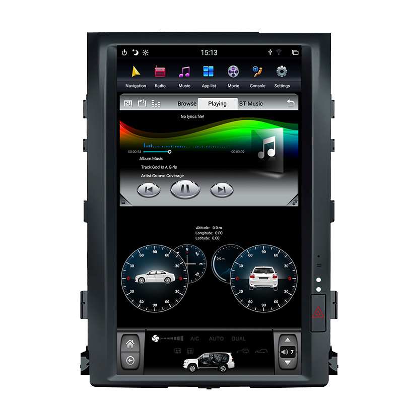 Wholesale Car DVD Player GPS Navigation Radio Video For Toyota Land Cruiser