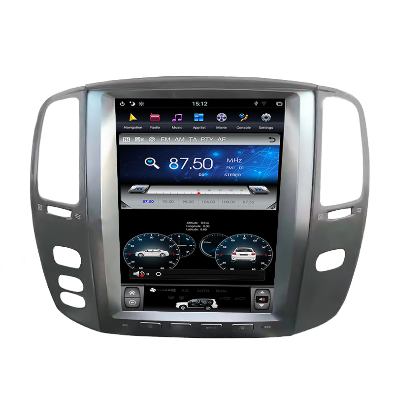 1992-2002 Land Cruiser  12.1 inch tesla style android car dvd player