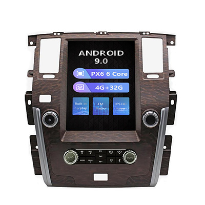 13.6 inch Nissan Patrol SE tesal style android car dvd player 