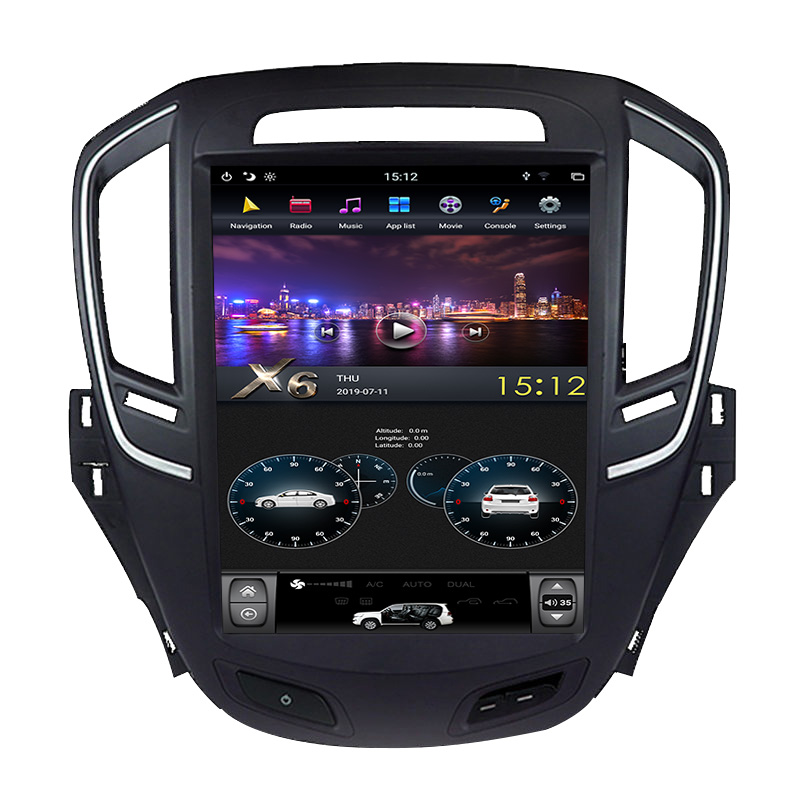 Factory Car Multimedia System GPS Navigation DVD Player For Buick New Regal
