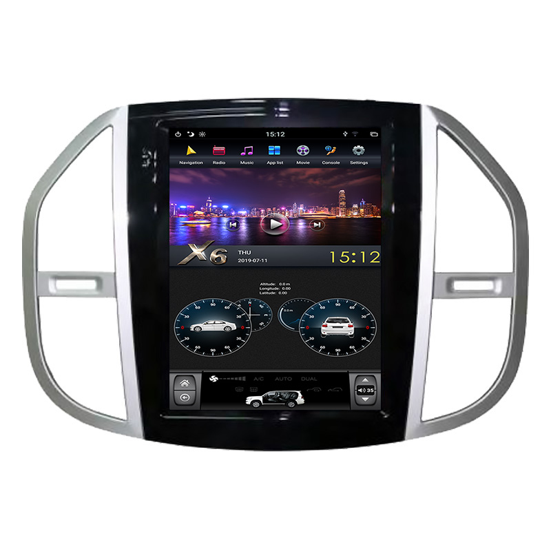 Wholesale Multimedia System Car Radio Stereo GPS Navigation For Benz Vito