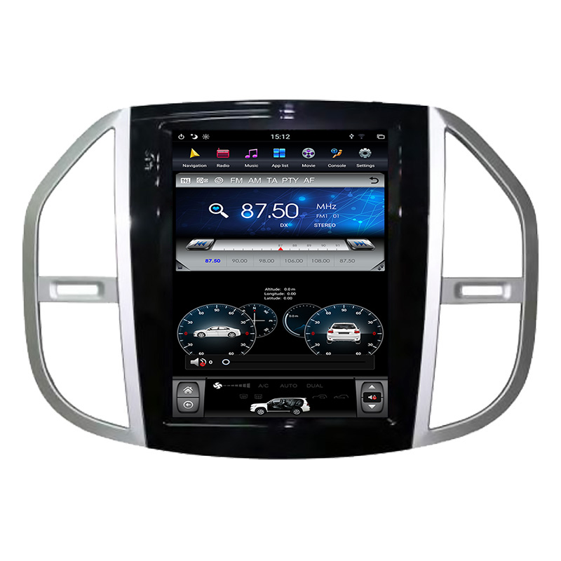 Wholesale Multimedia System Car Radio Stereo GPS Navigation For Benz Vito