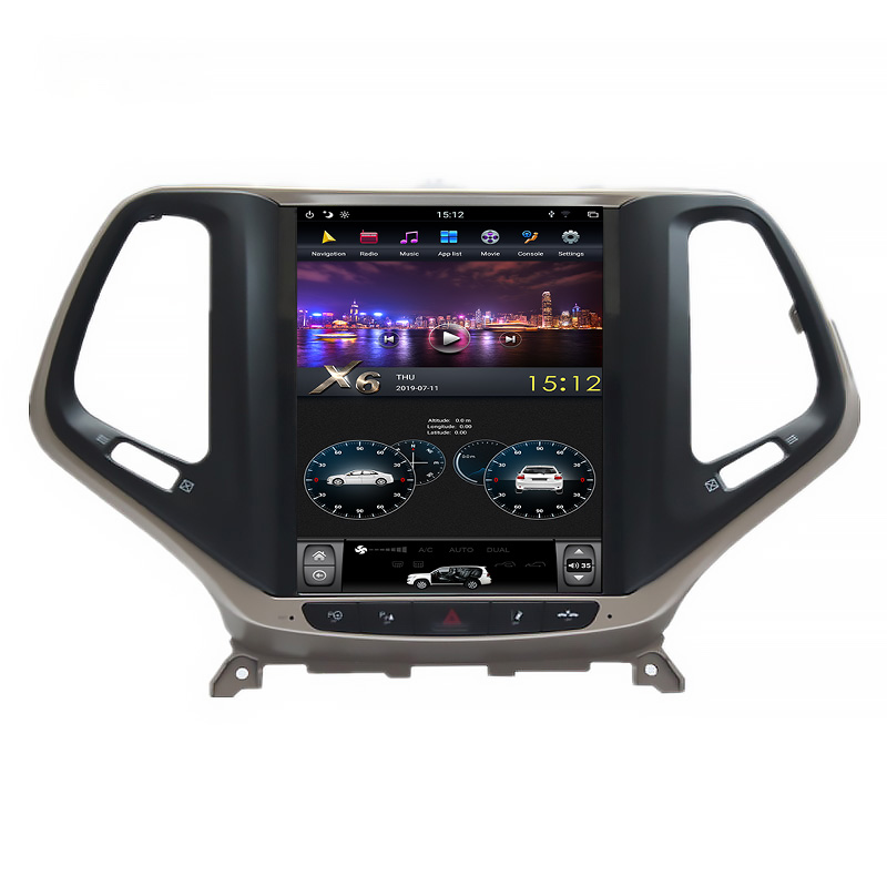 Wholesale Car Audio GPS Navigation Multimedia player Head Unit For Jeep Cherokee