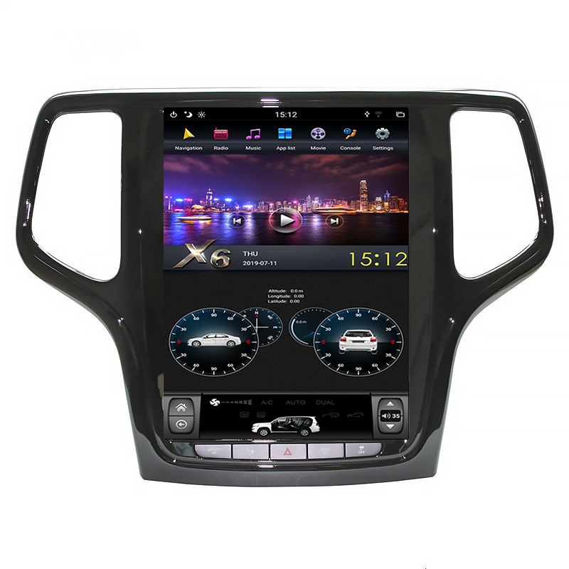 Wholesale Car Radio Android Head Unit Monitor Navigation For Jeep Grand Cherokee