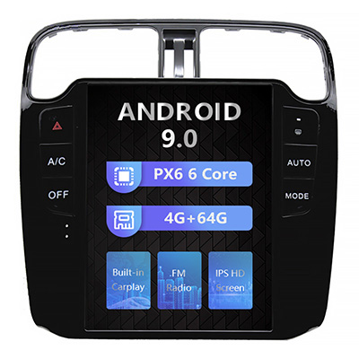 Wholesale Android Vertical Screen Car DVD Player GPS Navigation For VW Polo