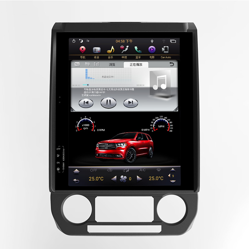 Factory Car Auto Android DVD Player GPS Navigation Multimedia For Ford F150
