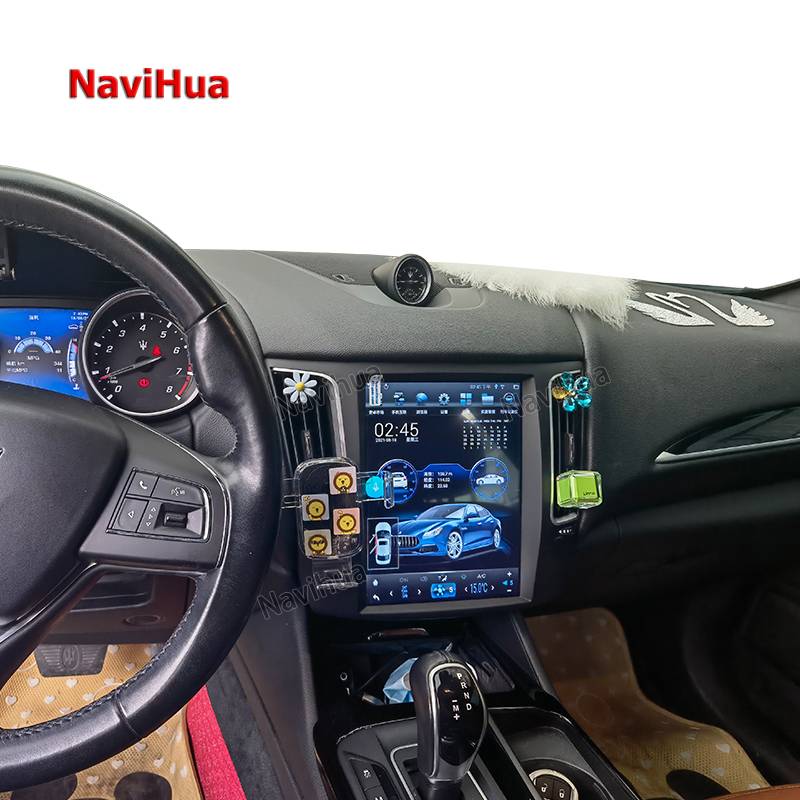 Factory Android Car Radio DVD Player with Wireless Carplay for Maserati Levante