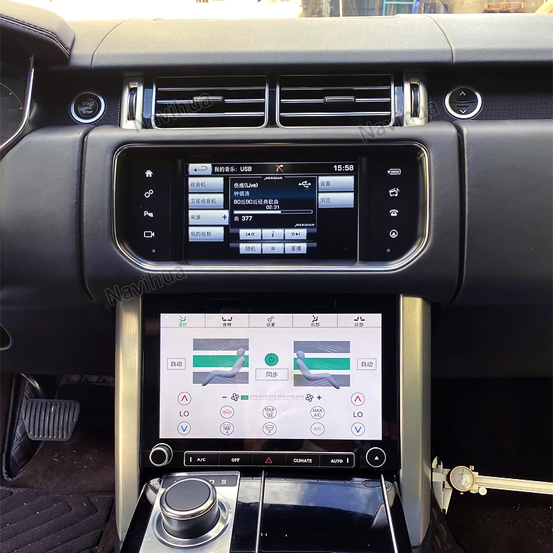 Renews Old LCD Air Conditioner Refurbished Display For Land Rover Range Rover 