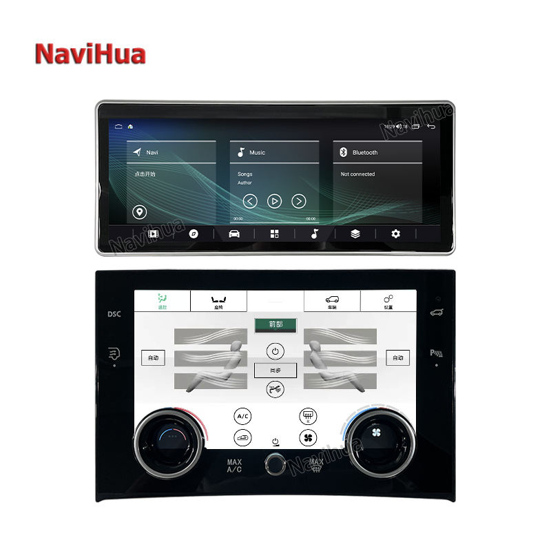 Multimedia Car Dvd Player And AC Condition Control Panel For Land Range Rover V8
