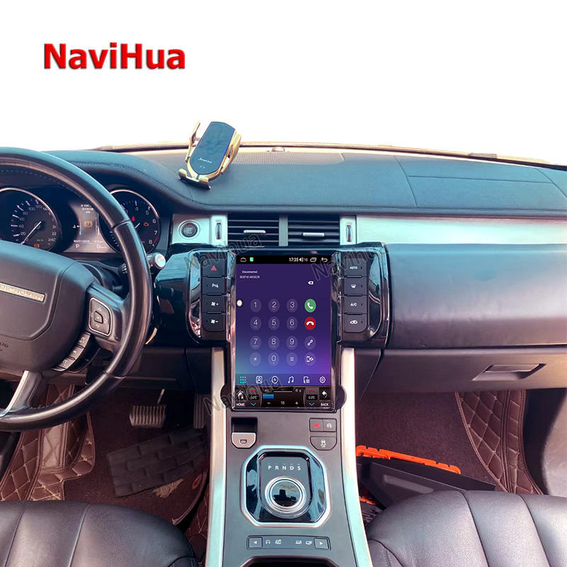 Vertical Screen Car Touch Screen Multimedia for Tesla StyleRange Rover Evoque