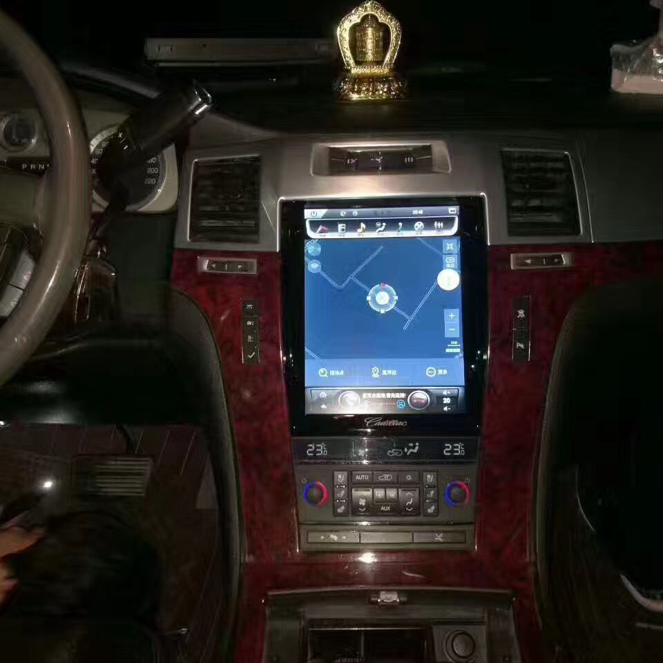 Car Radio DVD MP4 Player Automatic Machine Auto GPS For Cadillac Escal Escalade 