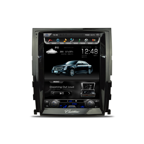 Vertical Screen Android Car DVD Player For Cadillac Escalade Multimedia 