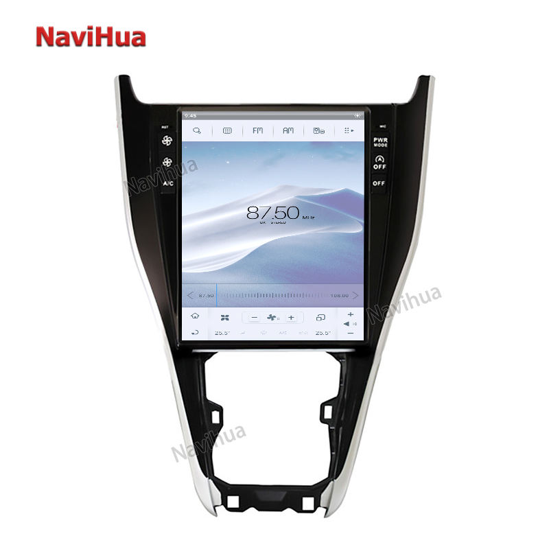 Android Vertical Screen For Toyota Harrier Stereo Car Video Radio Dvd Player 