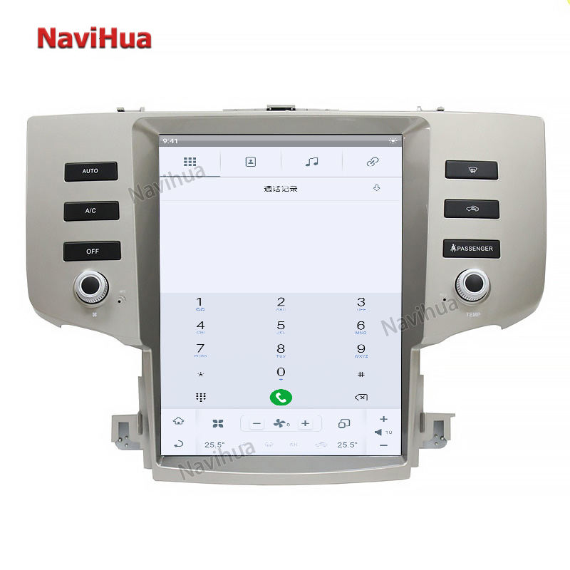 NaviHua 4+32 Vertical Screen Car Multimedia Player For Toyota Mark X Reiz 05-09