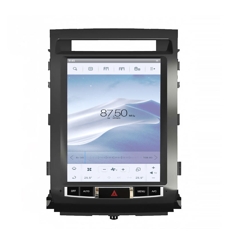 Tesla Style Vertical Screen Gps Navigation Toyota for Land Cruiser LC200 08-15