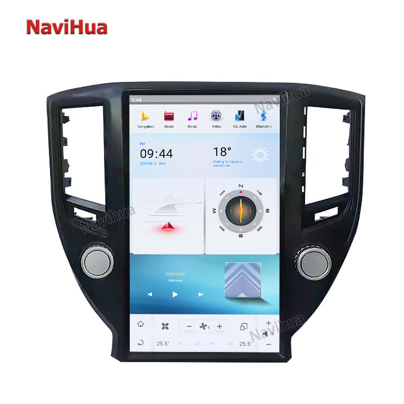 Vertical Screen For Toyota Crown 2014 Tesla Style Navigation GPS Radio Head Unit