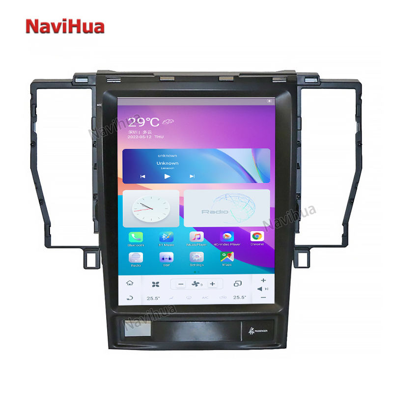 Android 11 Car Dvd Player Vertical Car Multimedia Navigation for Toyota Crown 