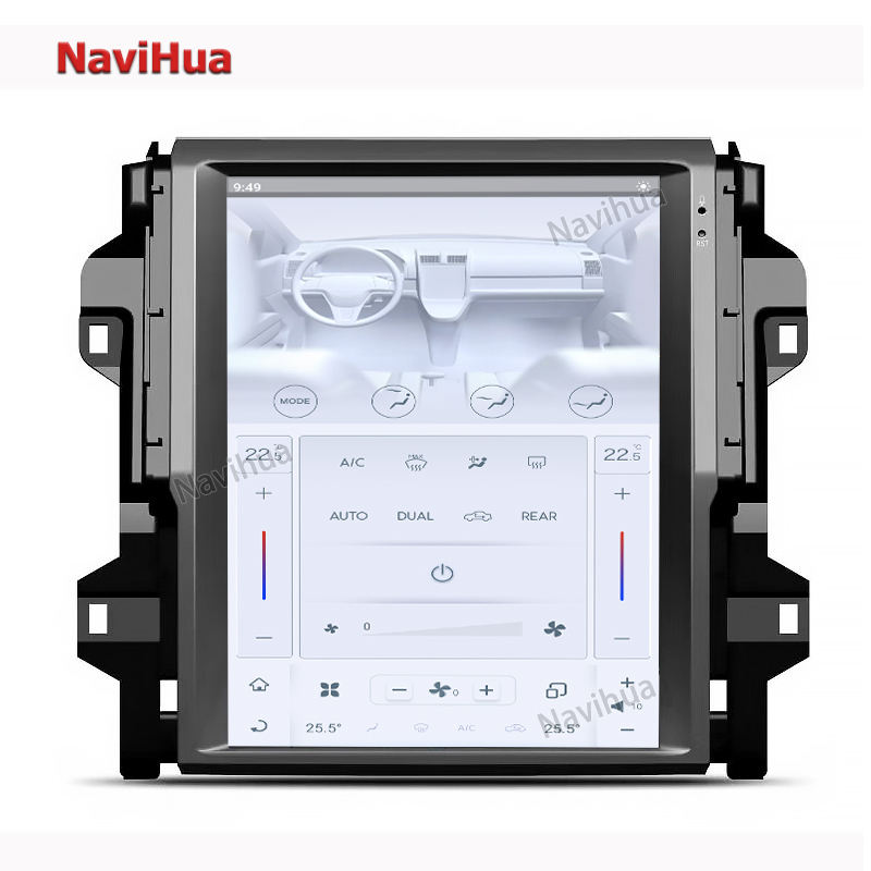 Vertical Screen Tesla Style Android Car Dvd Player Gps Navigation For Fortuner