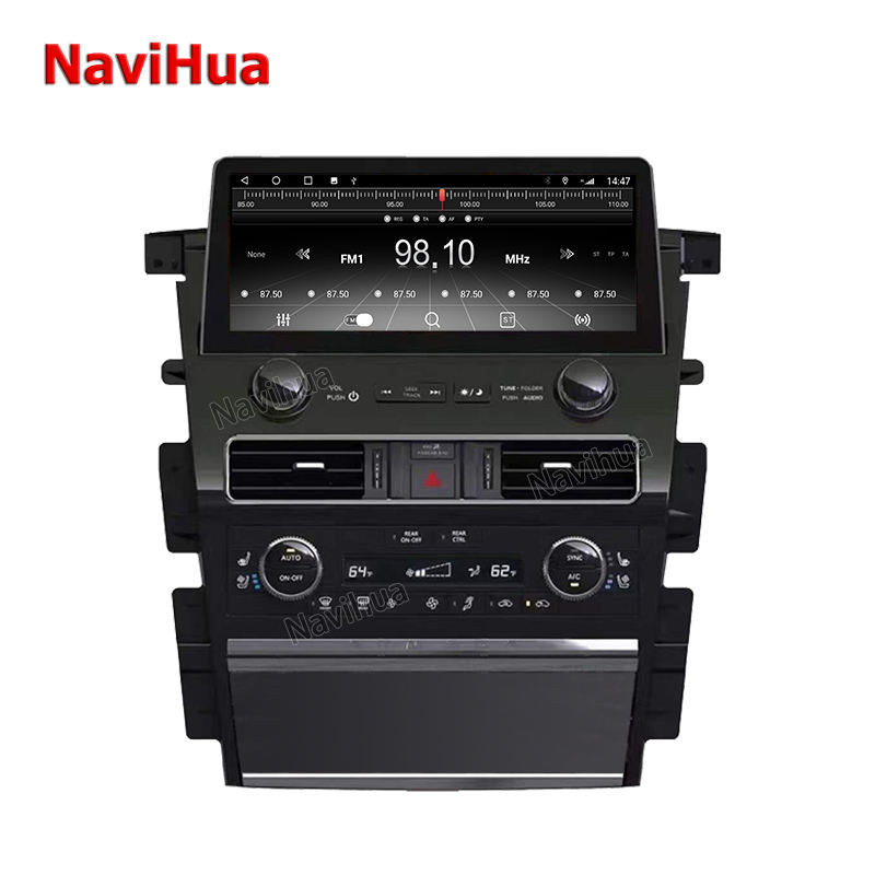 Android With Full Touch Car Radio For Nissan Patrol Infiniti Qx80 2015 2022 
