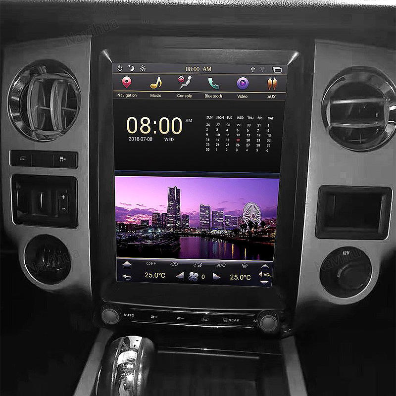 Vertical Screen PX6 Android Car Radio For Ford Expedition 2013 2017 Head Unit 