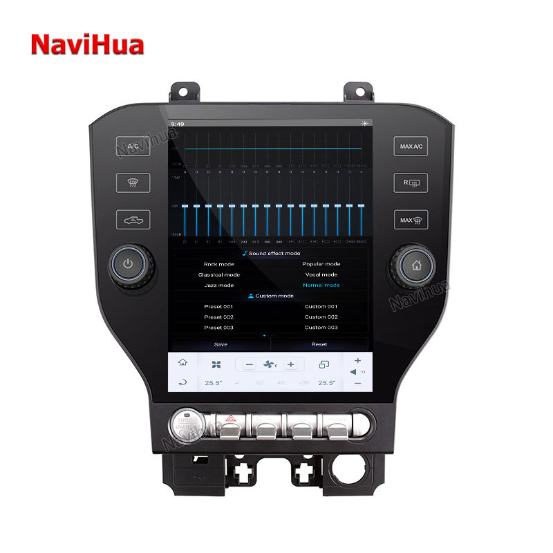 Android Auto Electronics for Tesla Style Touch Screen For Ford For Mustang     
