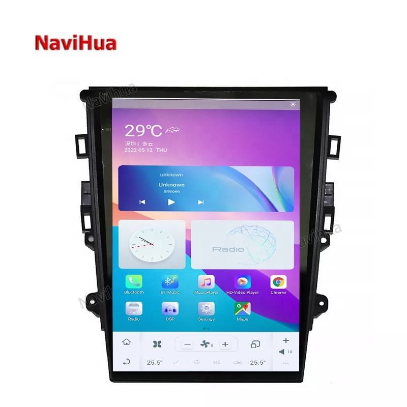 Android Car Radio For Ford Fusion Mondeo 13 17 Head Unit Monitor GPS Navigation