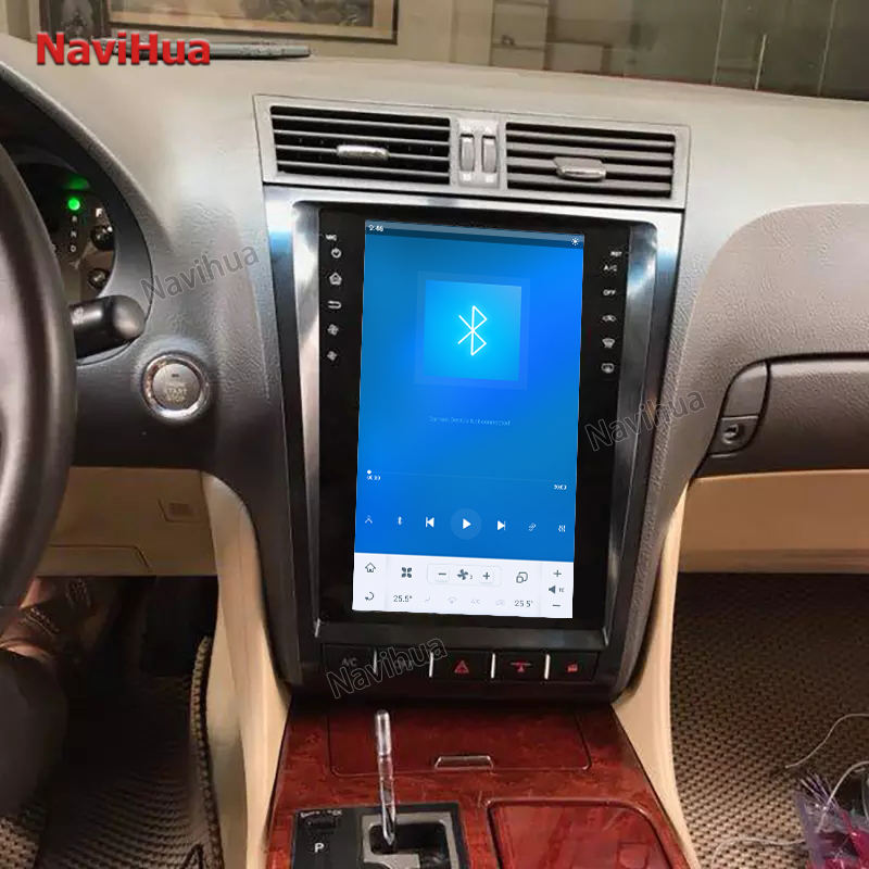 Vertical Screen Android Car Radio DVD GPS Navigation for Tesla Style Lexus gs300