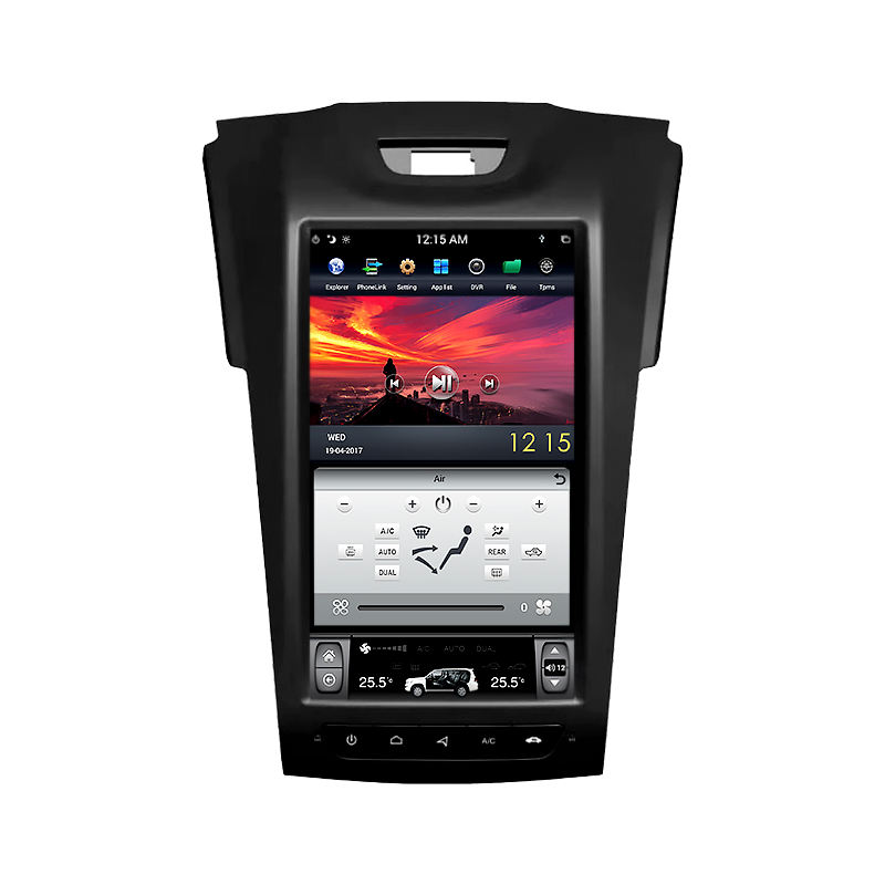 Vertical Screen GPS Navigation Stereo DVD Player Android for Isuzu D-MAX DMAXS10