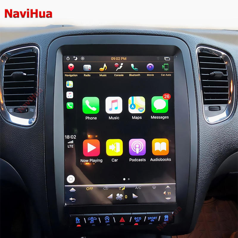 Touch Screen Android 9 4G Car GPS Navigation Car DVD Player for Dodge Durango