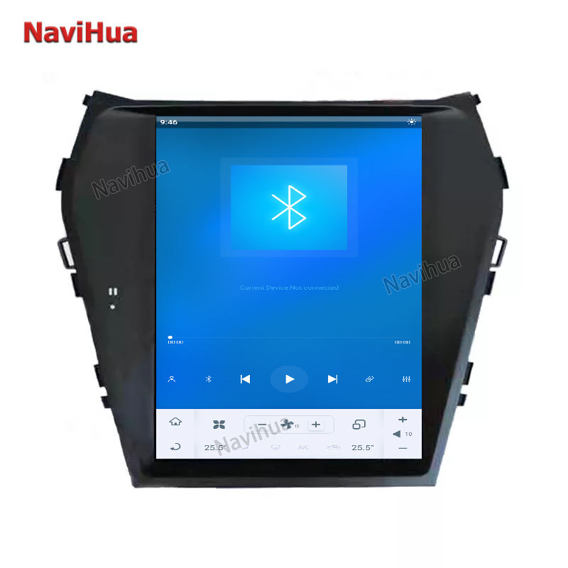 Vertical Screen 10.4'' Car multimedia radio navigation system For Hyundai 