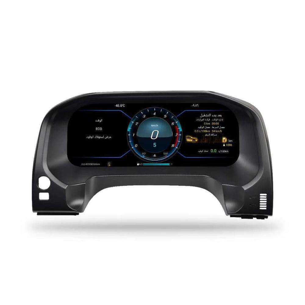 Car LCD instrument cluster Digital speedometers dashboard for Toyota Prado10-19