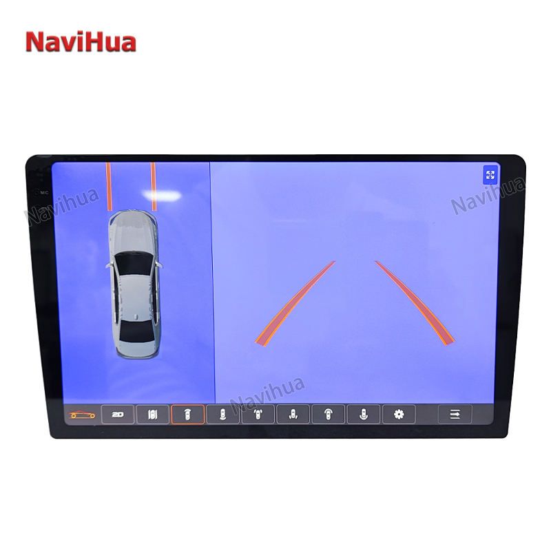 2Din Universal Car Radio Touch Screen GPS Navigation Auto Multimedia DVD Player