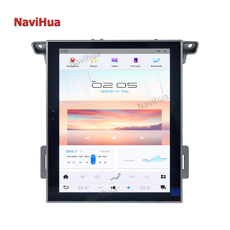 Vertical Screen Android Car Dvd Player Gps stereo navigation for Land Discovery4