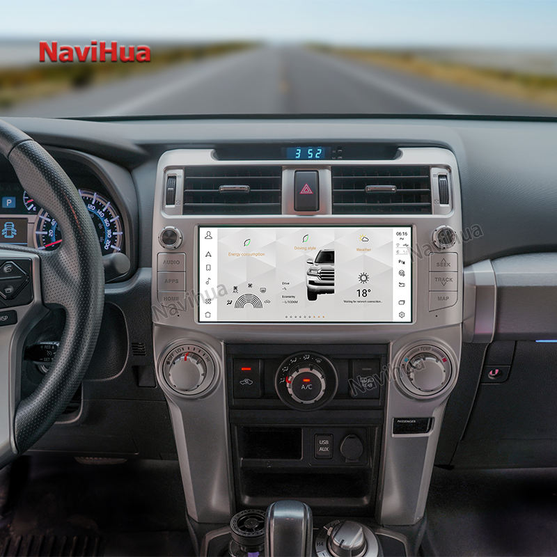 Large Screen Android GPS Navigation Monitor Multimedia Car Radiofor Toyot4Runner