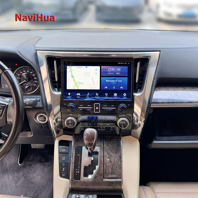 Touch Screen Android GPS Navigation Car DVD Player for Toyota Alphard 2015-2019