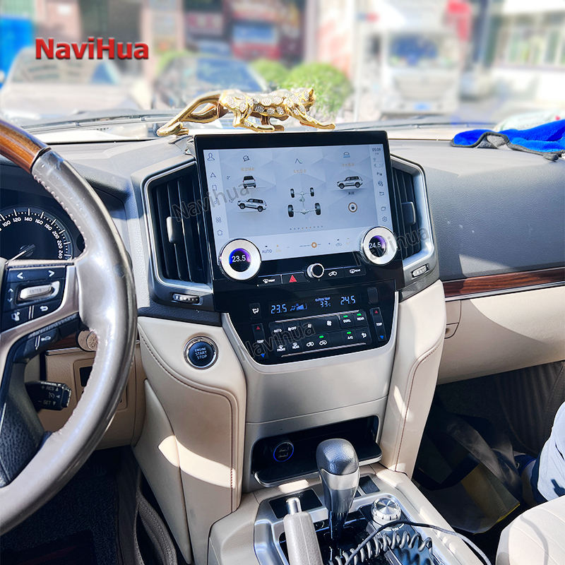 Car Radio Car DVD Player GPS Navigation for Tesla Style Toyota Land Cruiser16-22