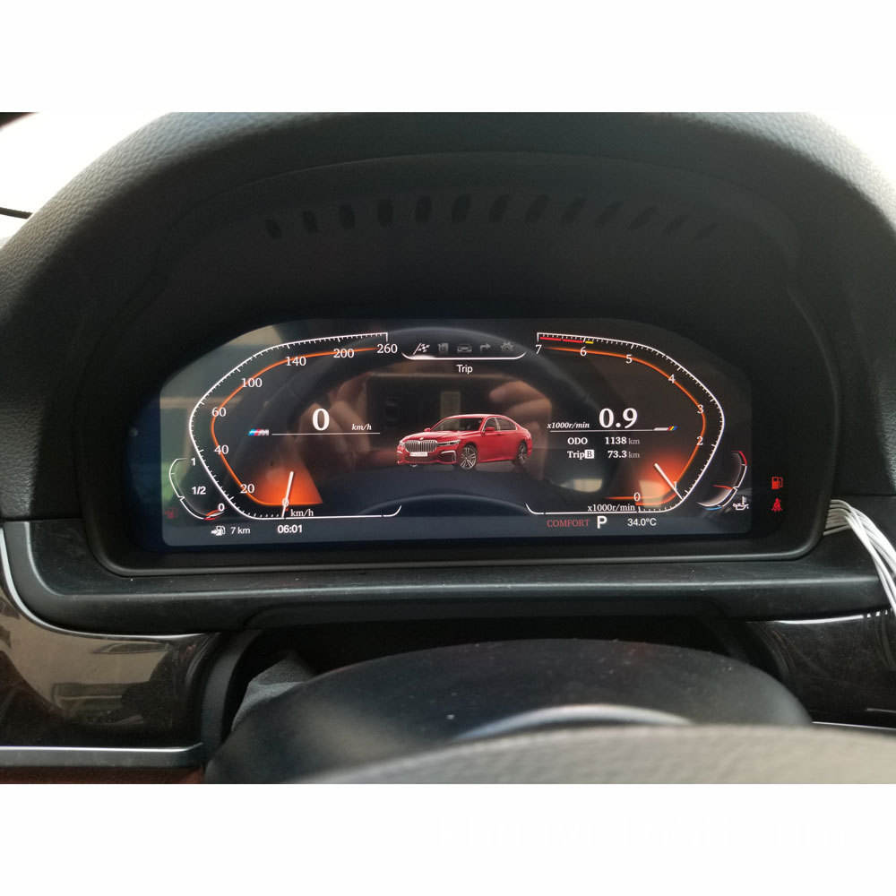 Car LCD Dashboard Digital Dashboard Panel Instrument Clusterfor BMW 5 Series F10