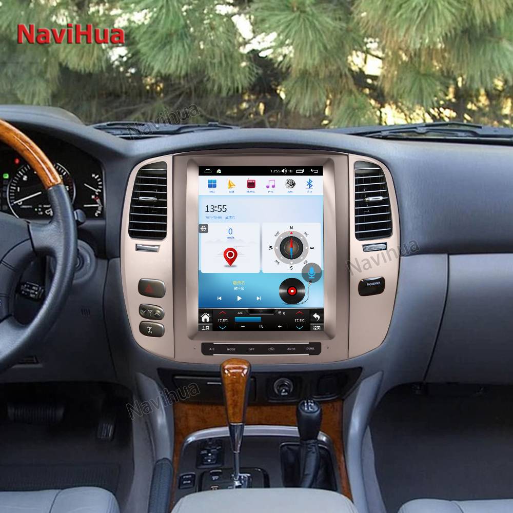 NaviHua RadioDe Coche Android Con Gps Auto Estereos 1 Din for TeslastyleLexus470