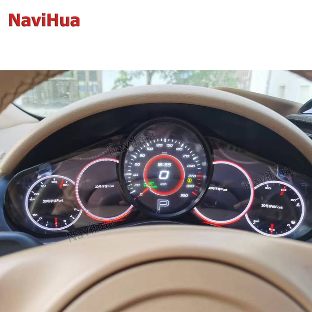 Car LCD Dashboard Digital Instrument Cluster Speedometer Panel forPorscheCayenne