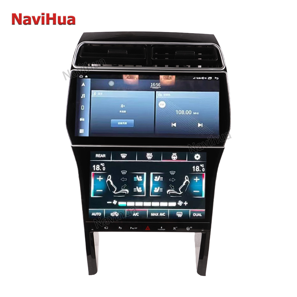 For Ford Explorer Touch Screen 12.3 Inch Car DVD Player With AC Control Panel