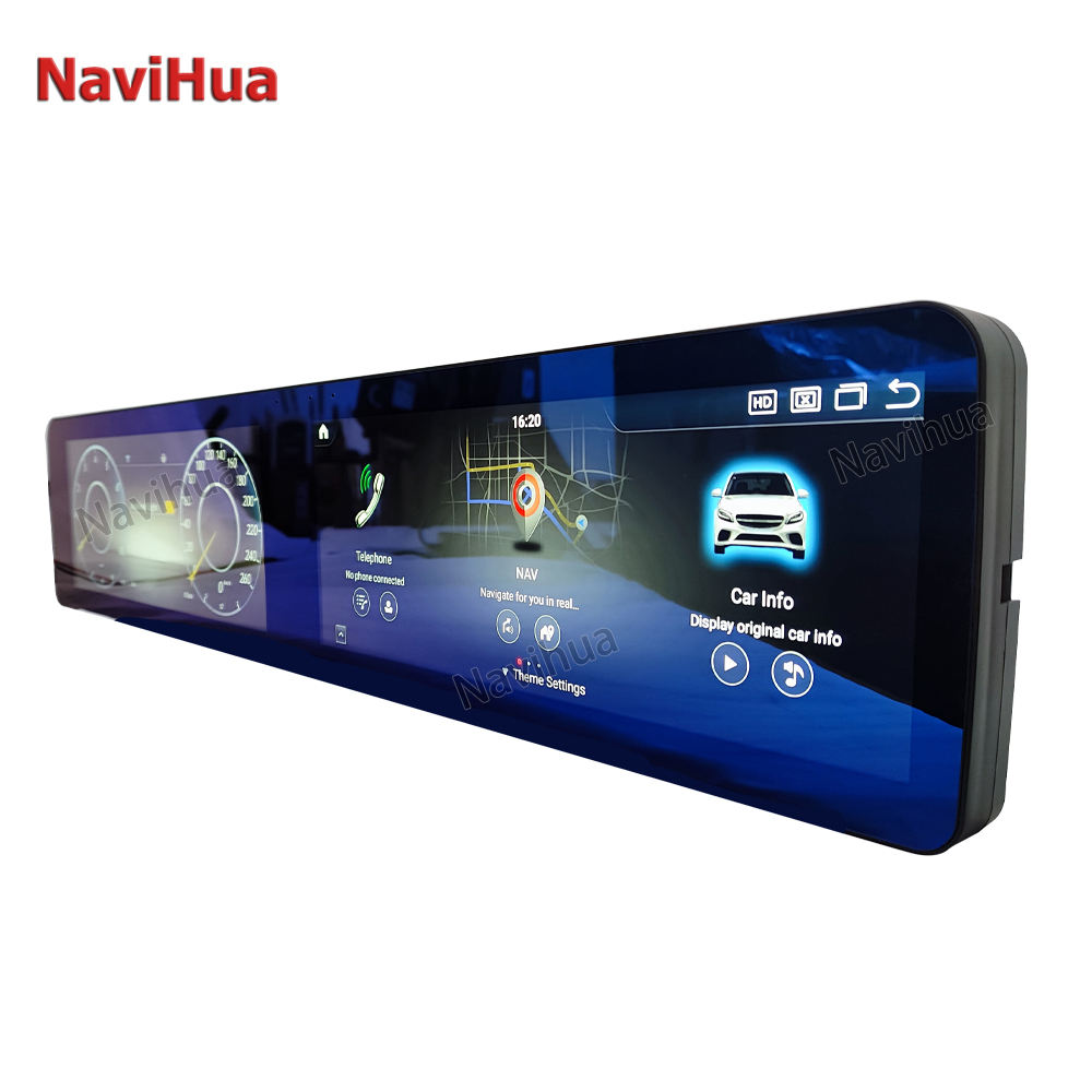 Android Car Radio Multimedia Player LCD Dashboard Digital Cluster for Benz W221