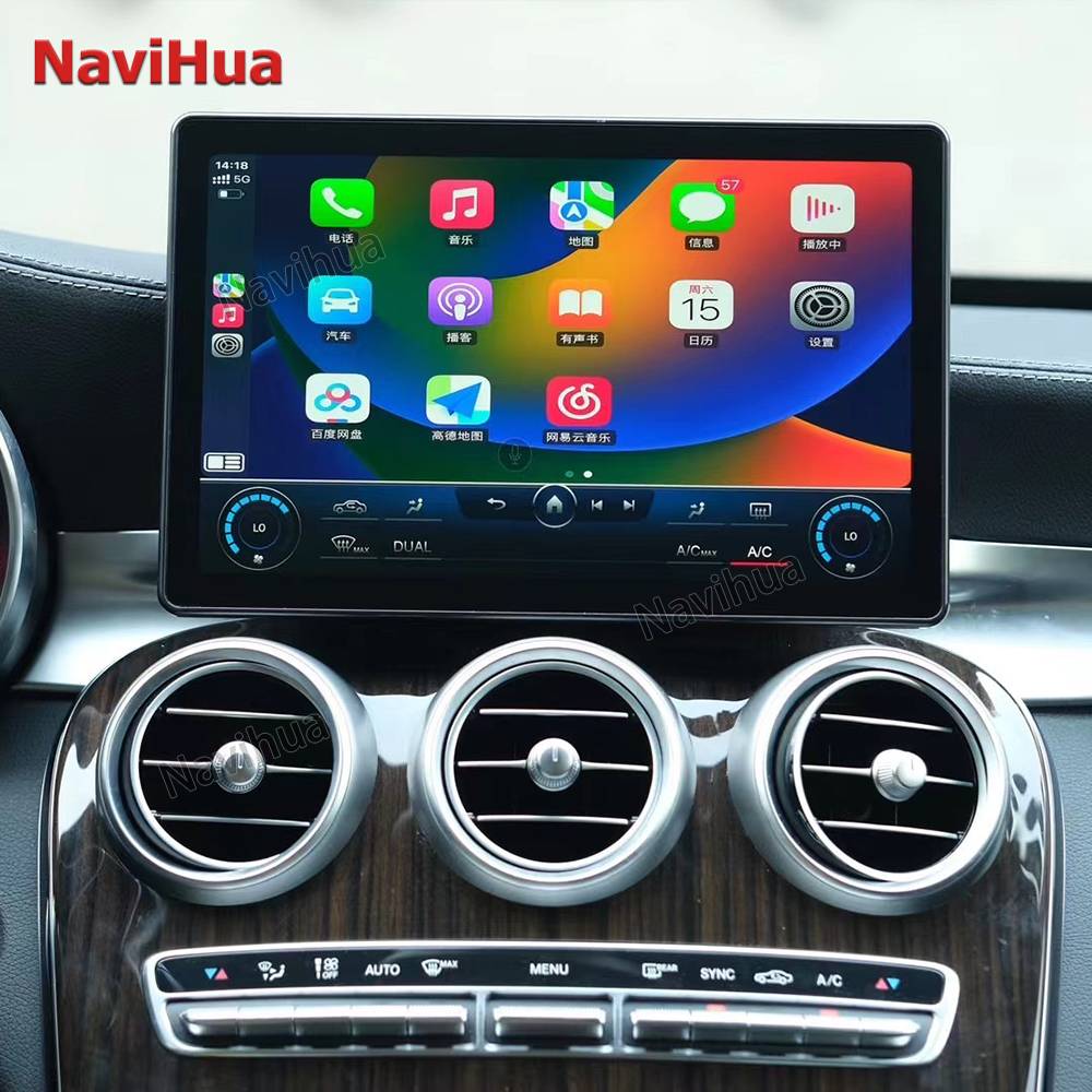 Android Car DVD Player Auto Radio Multimedia System For Benz W205 GLC X253 