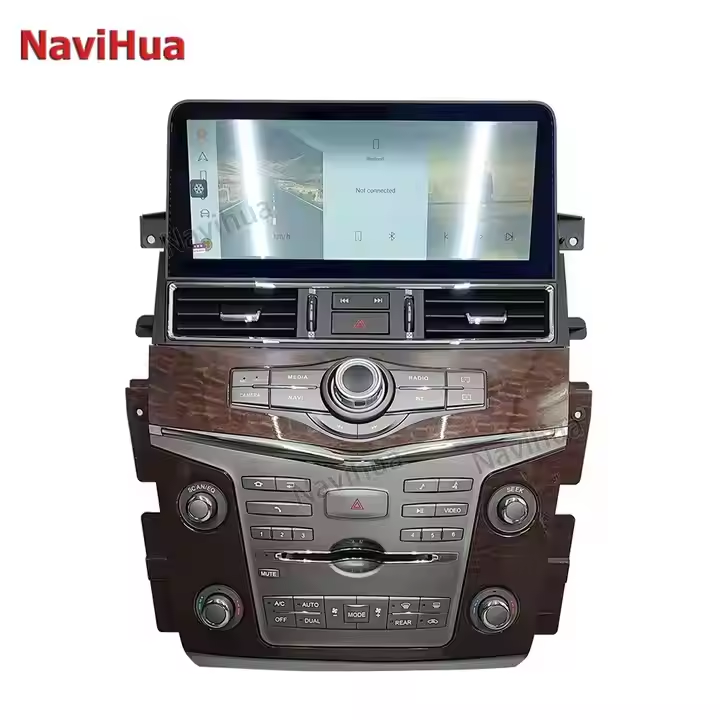 Radio Stereo GPS Navigation For Nissan Armada Patrol Y62 2010-2020 Infiniti QX80