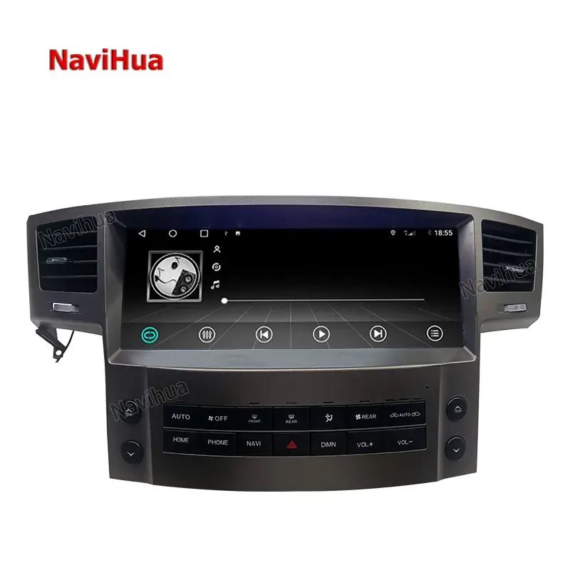 Lexus LX570 2007-2015 Car Radio 12.3 Inch Car GPS Navigation Multimedia System