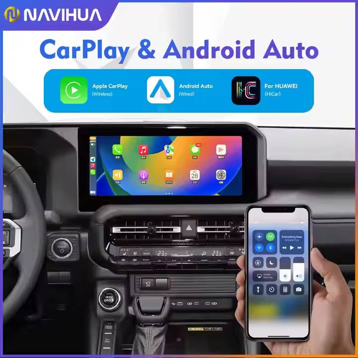 Car DVD Player Multimedia Android Car Radio For Toyota Prado LC250 2024