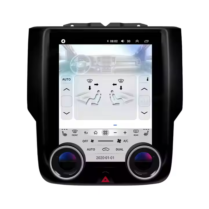 Vertical Screen for Dodge RAM 2013-2018 Carplay Auto Headunit Multimedia